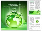 Green Earth Editable PowerPoint Template