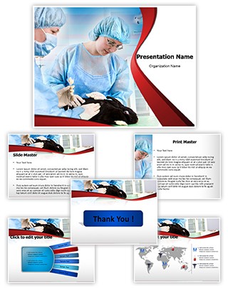 Veterinary Editable PowerPoint Template