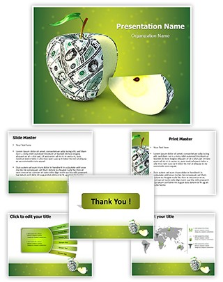 Health And Money Editable PowerPoint Template