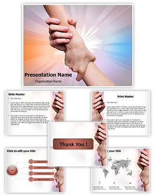 Helping Hands Editable PowerPoint Template