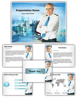 Captain Editable PowerPoint Template