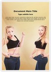 Weight loss Editable PowerPoint Template