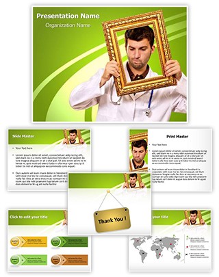Doctor Profile Editable PowerPoint Template