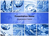 Machinery Collage Editable PowerPoint Template