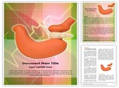 Gastric Band Editable PowerPoint Template