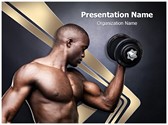 Fit Young Man Editable PowerPoint Template