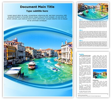 Italy Editable Word Template