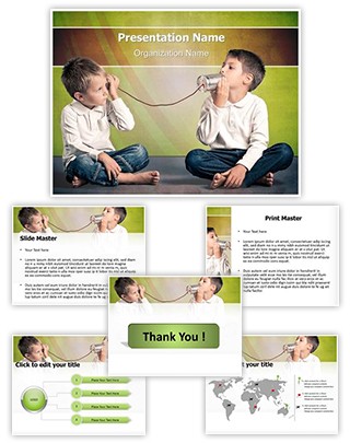 Alexander Graham Bell Discovery Editable PowerPoint Template