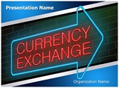 Traveling Currency Exchange Editable PowerPoint Template