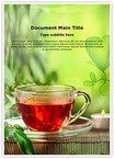 Herbal Tea Editable Template