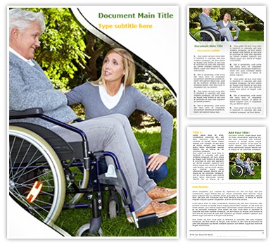 Disability Editable Word Template