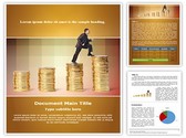 Money Graph Editable PowerPoint Template