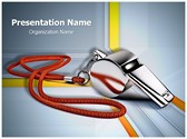 Metal Whistle Editable PowerPoint Template