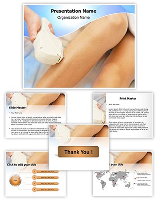 Laser Hair Removal Editable PowerPoint Template