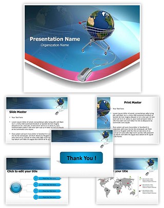 Global Shopping Editable PowerPoint Template