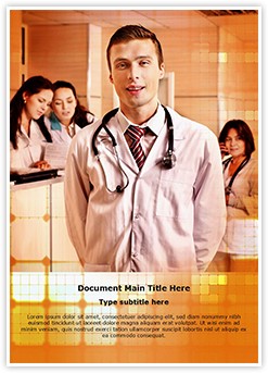 Medical professionals Editable Word Template