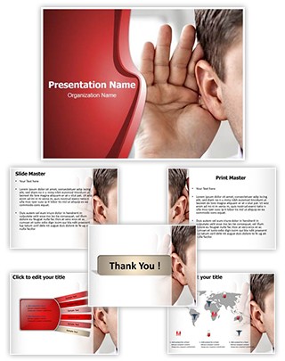 Effective Listening Editable PowerPoint Template