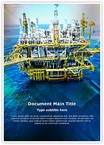 Oil Refinary Editable Template