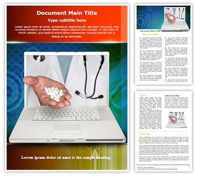 Online pharmacy Editable Word Template