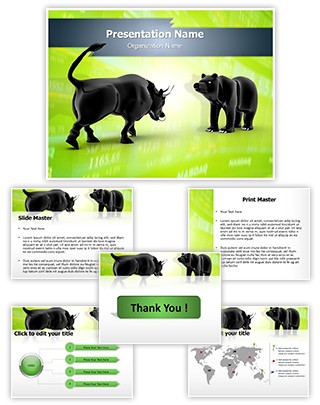 Financial Markets Editable PowerPoint Template