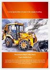 Snow Removal Editable Template