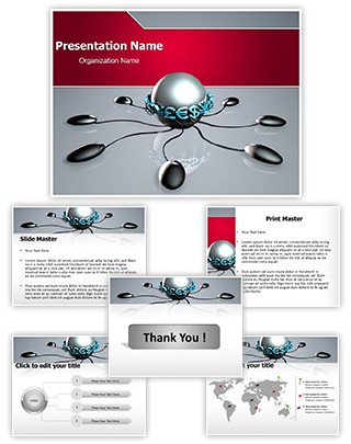 International Money Flow Editable PowerPoint Template