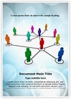 People Network Editable Template