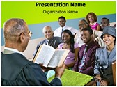 Congregation Church Sermon Editable Template