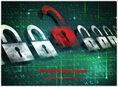 Computer Security Encryption Editable Template