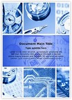 Machinery Collage Editable Template