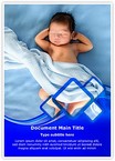 Newborn baby Editable Template