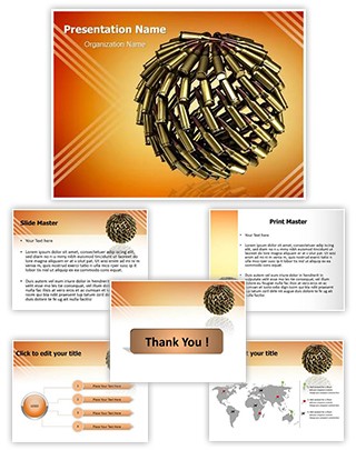 Bullet Planet Editable PowerPoint Template