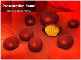 Malaria T Cells Editable PowerPoint Template