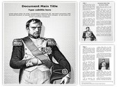 Napoleon Bonaparte Editable PowerPoint Template