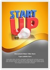 Startup Innovating Idea Editable Template