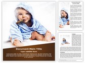 Child Smoking Editable PowerPoint Template