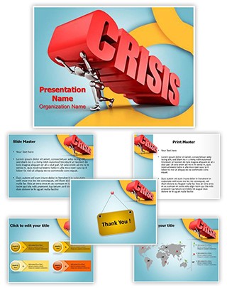 Manager Business Crisis Editable PowerPoint Template