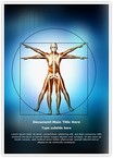 Vitruvian Man Editable Template