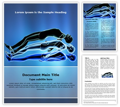 Astral Projection Editable Word Template
