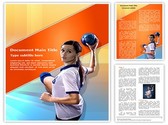 handball Editable PowerPoint Template