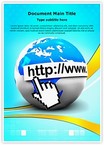 Internet web http Editable Template