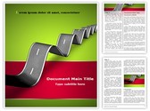 Tough Road Ahead Editable PowerPoint Template