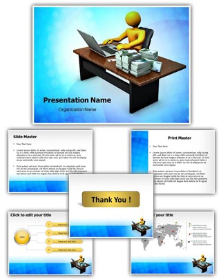 Chief Financial Officer Editable PowerPoint Template