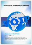 VOIP Editable Template