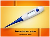 Thermometer Editable PowerPoint Template