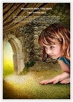 Alice in Wonderland Editable Template