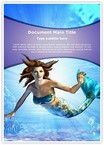 Mermaid Editable Template