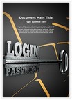 Login Password Editable Template