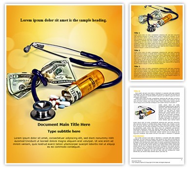 Medical Expense Editable Word Template