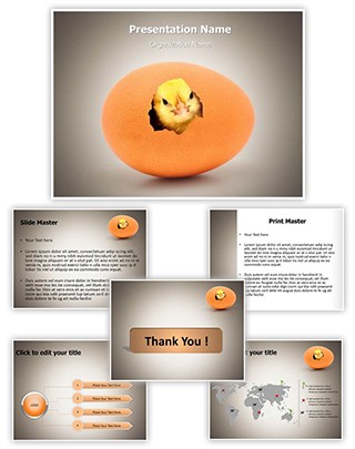 New Life Concept Editable PowerPoint Template